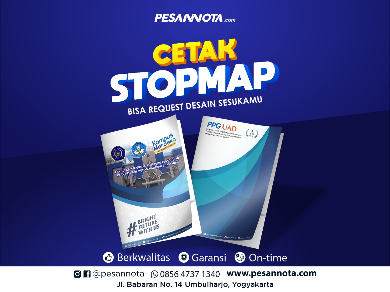Tentang Cetak Stopmap Jogja