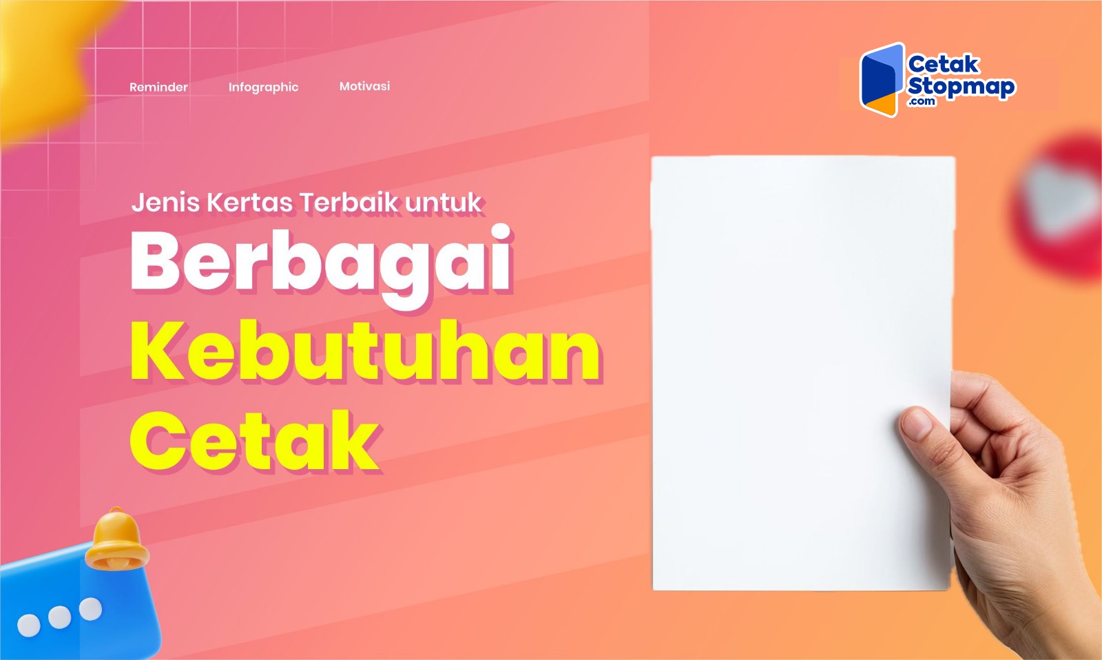Jenis Kertas Untuk Kebutuhan Cetak